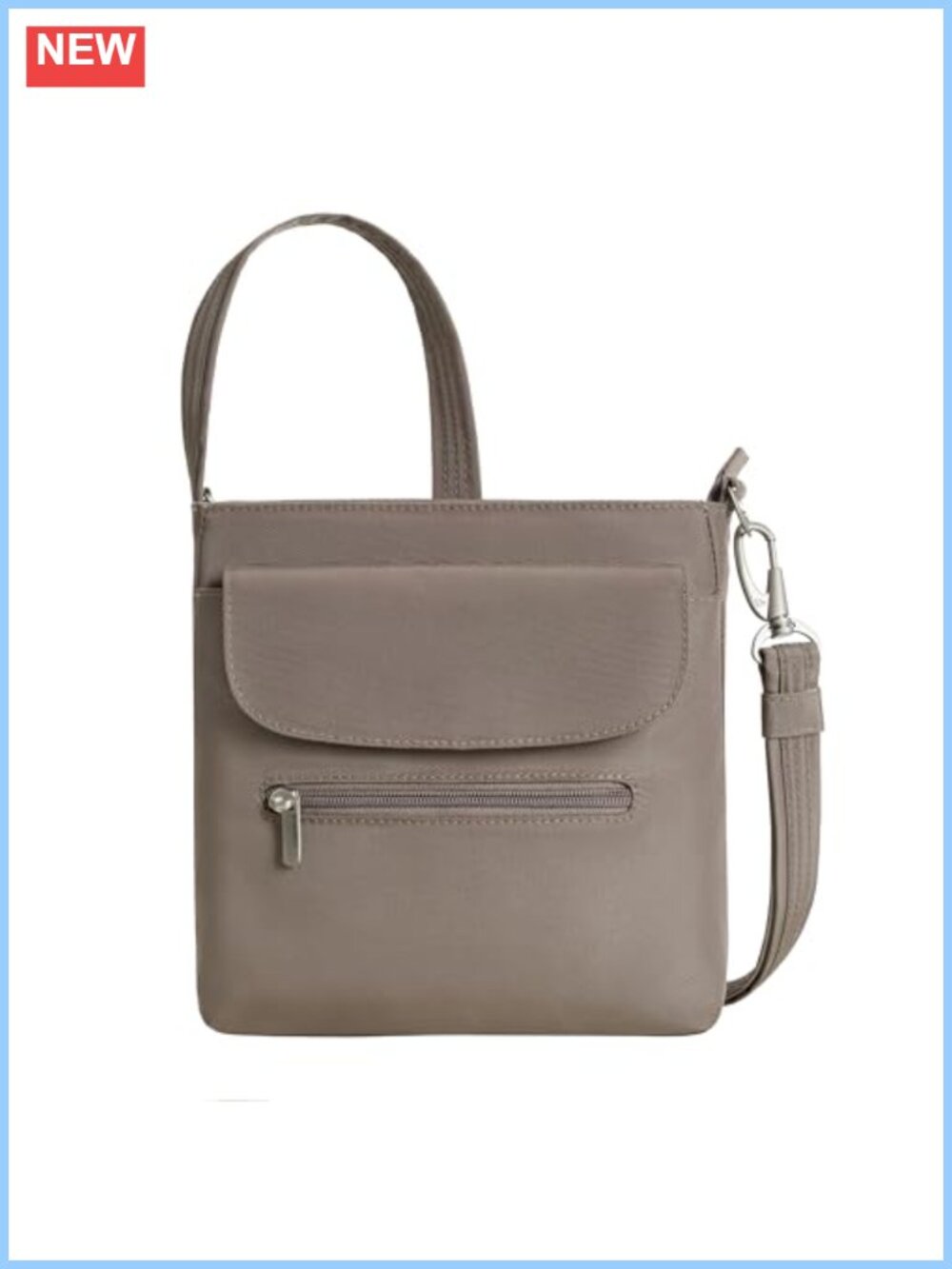 Anti-Theft Mini Shoulder Bag RFID Crossbody Locking Secure Travel
